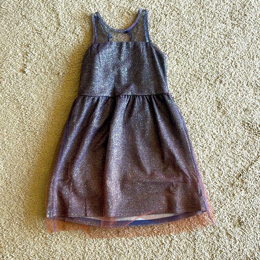 Appaman girls Sparkle Ombré dress - size 7.  Runs small.  New with tags.